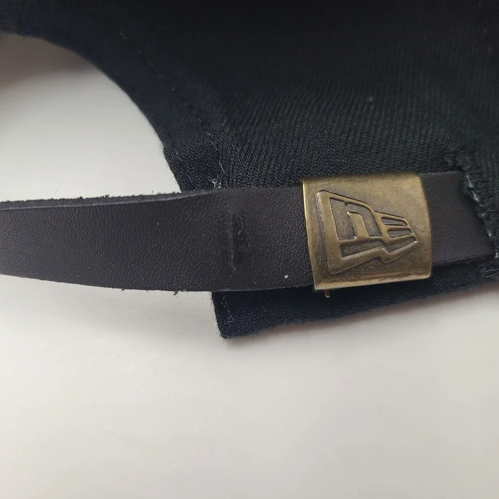 Vintage Cleveland Browns Hat Strapback New Era Black Orange NFL Wool Blend Men